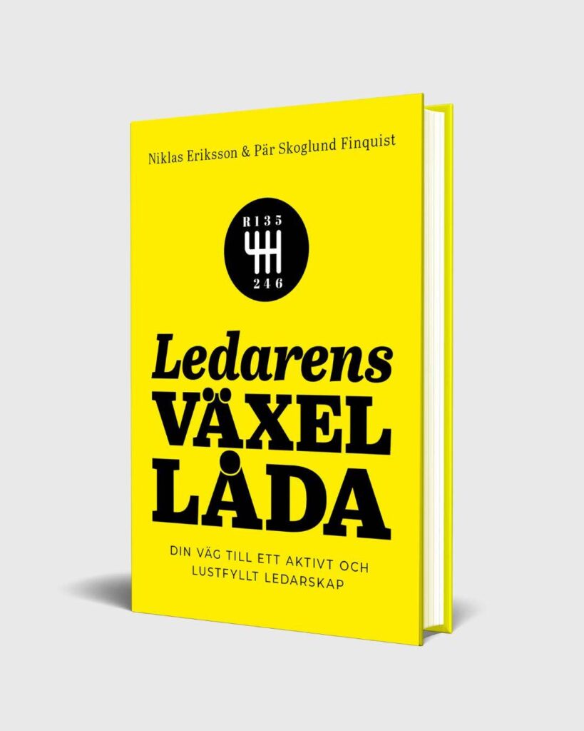 Niklas Eriksson och Pär Skoglund Finquist, författare till ”Ledarens växellåda”